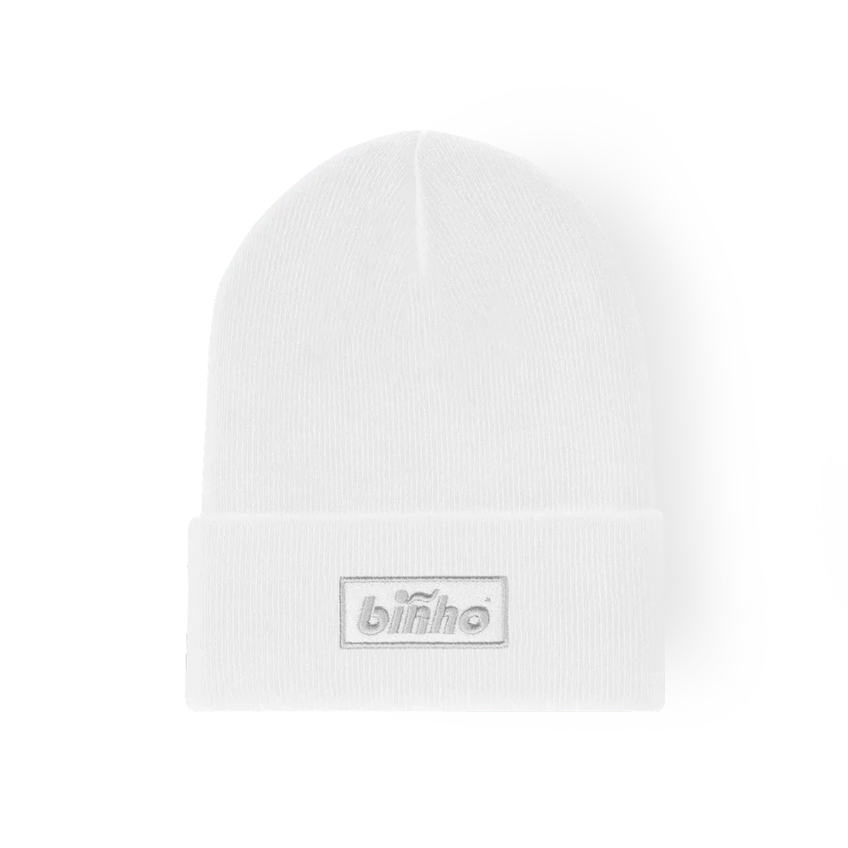 Binho White Beanie