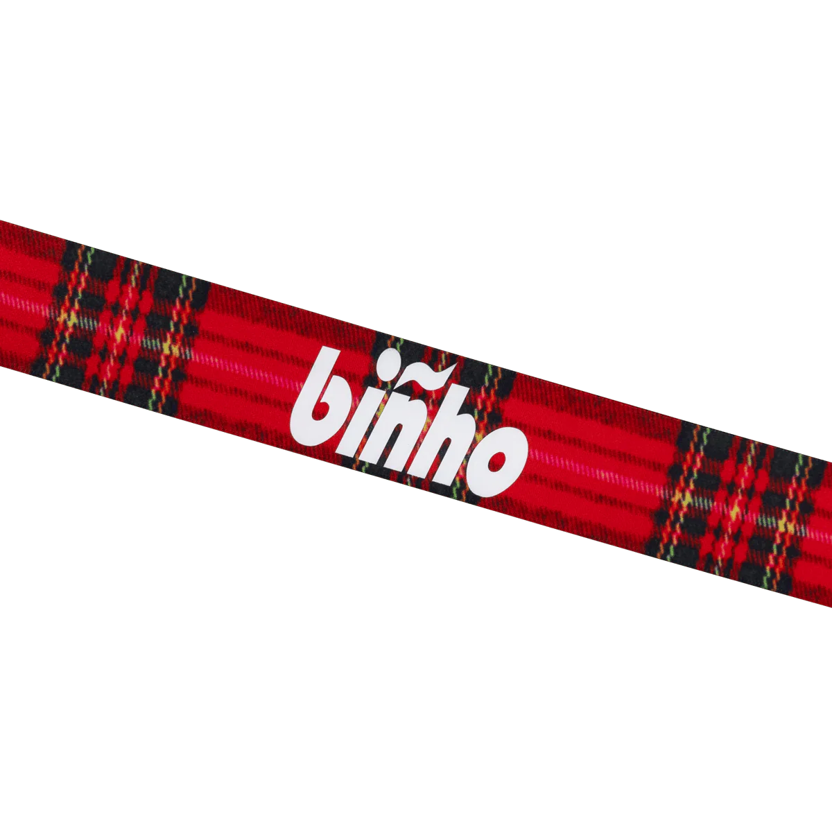 Red Tartan Binho Bands