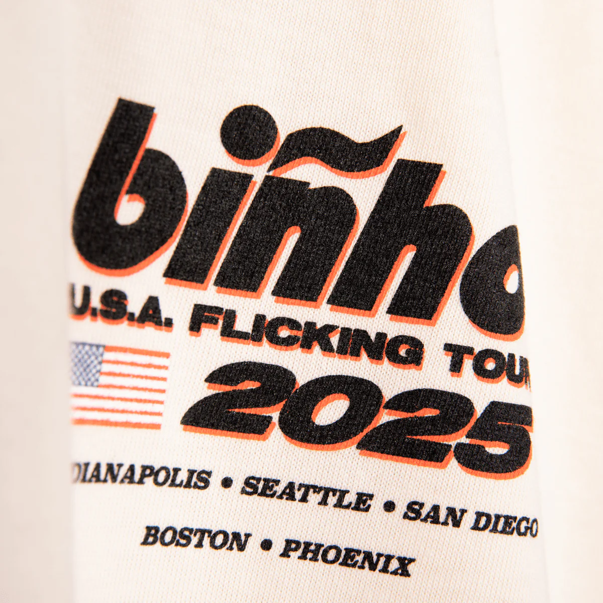 The Endless Flicker Major T-Shirt - Cream - Image 4